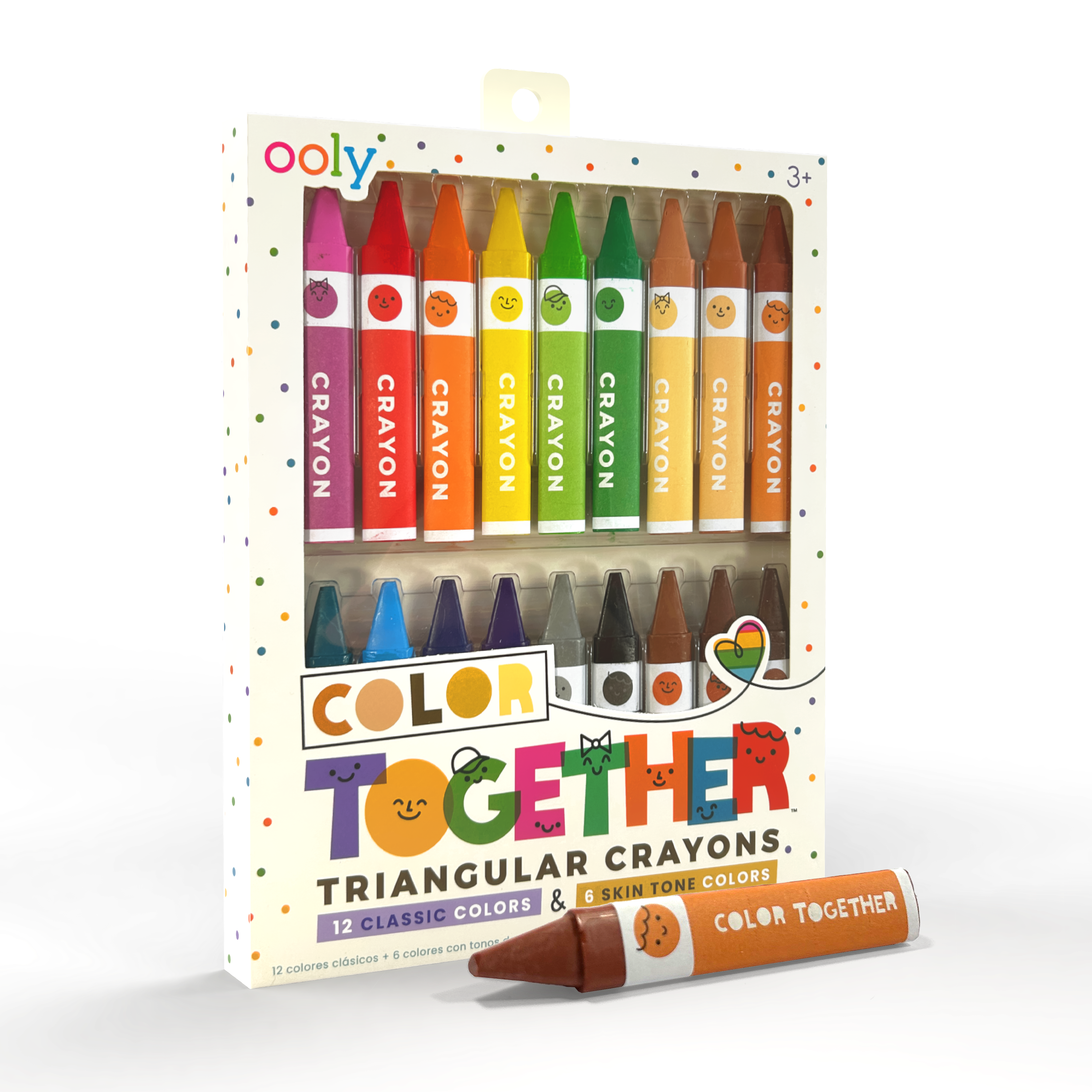 Ooly Colour Together: Crayons (Set of 18)