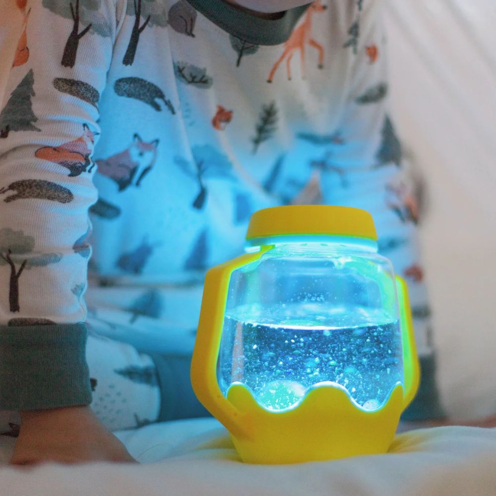 Glo Pals Sensory Jar (Yellow)