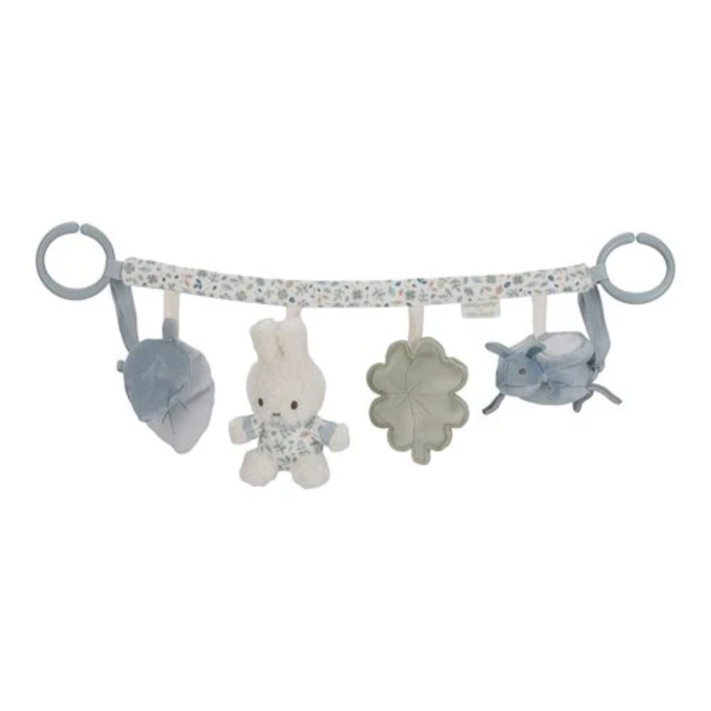 Miffy x Little Dutch Stroller Toy Chain - Lucky Leaves