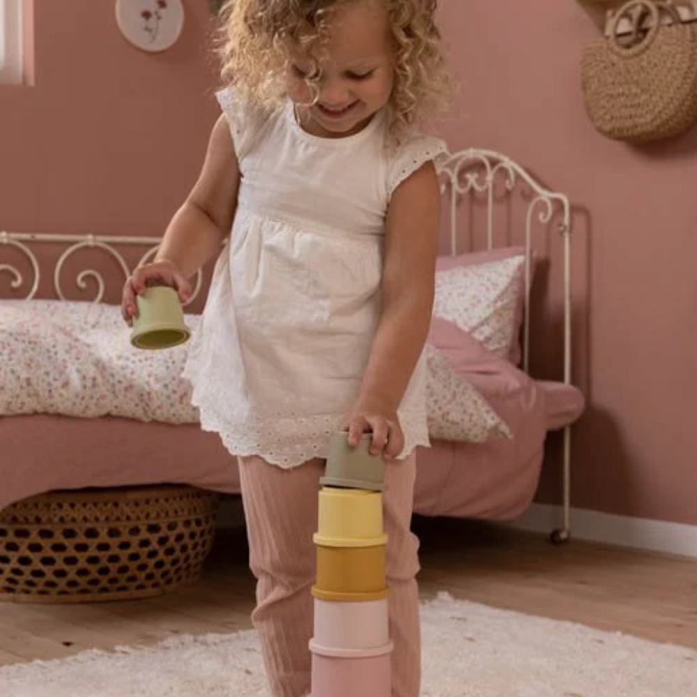 Pink Stacking Cups