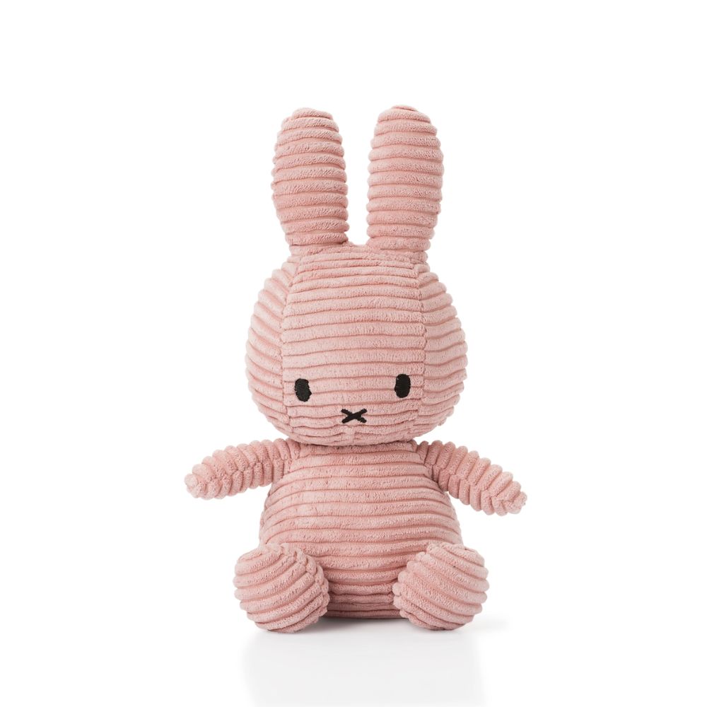 Miffy Corduroy Eco Pink 23cm