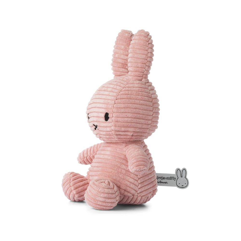 Miffy Corduroy Eco Pink 23cm