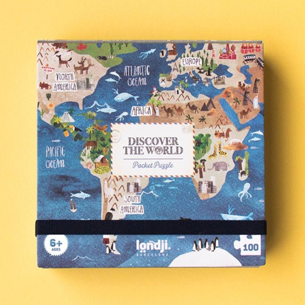 Discover The World Pocket Puzzle