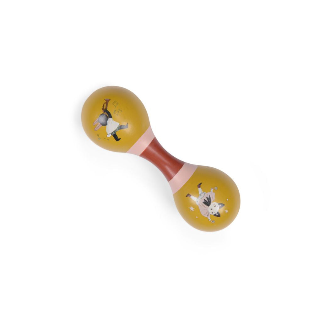 Ochre Double-ended Maracas (Après la pluie)