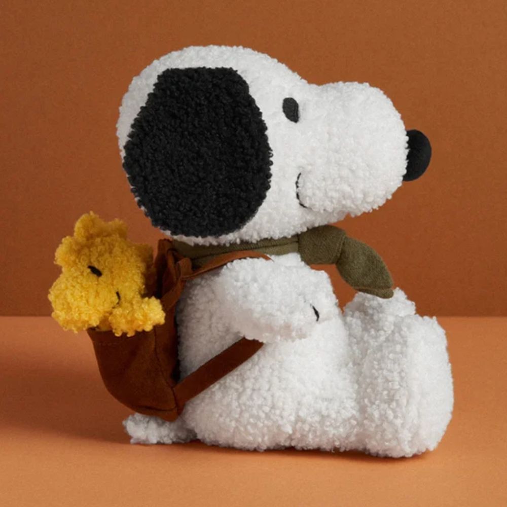 Snoopy with Woodstock in a Backpack - 20cm