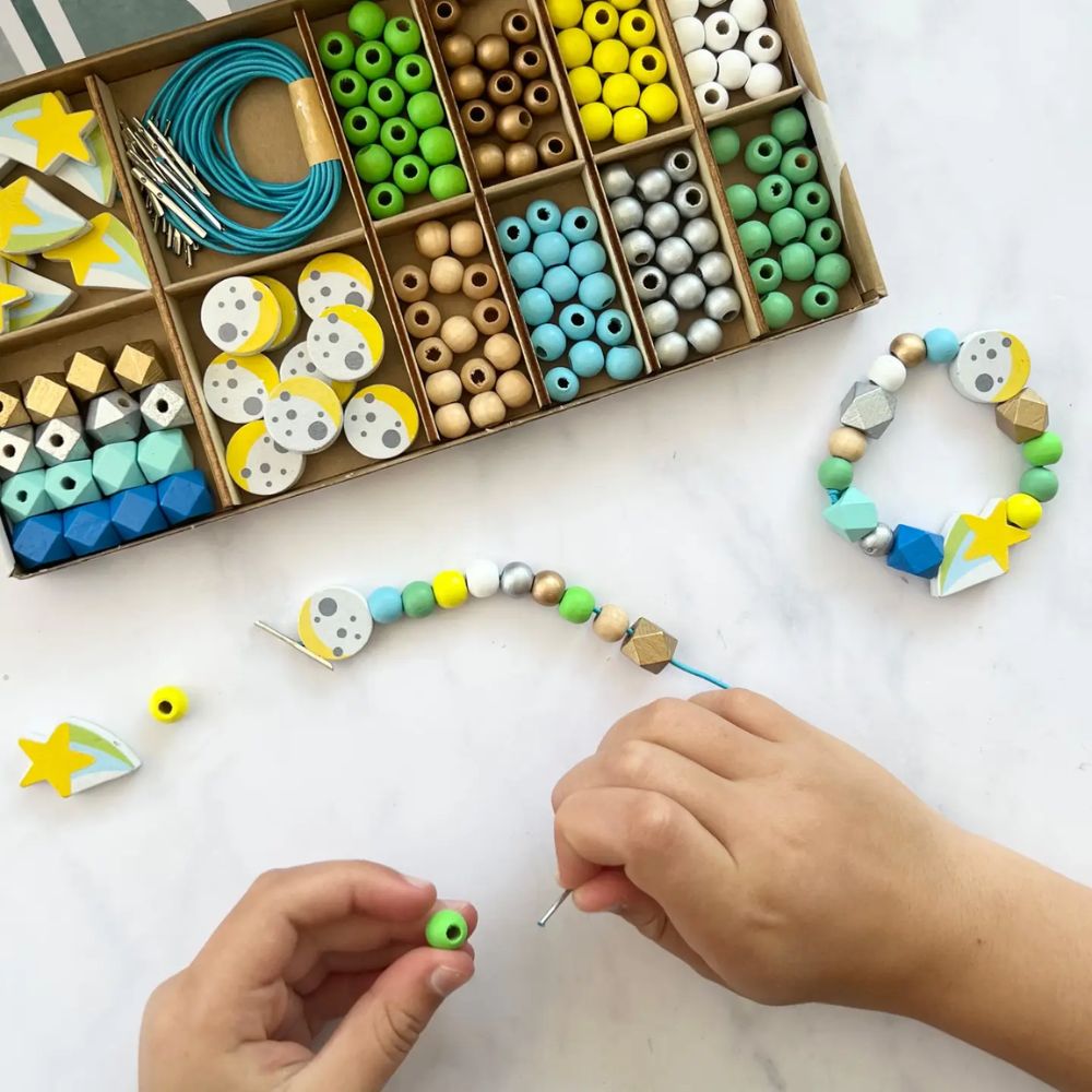 Make Your Own Outer Space Bracelet