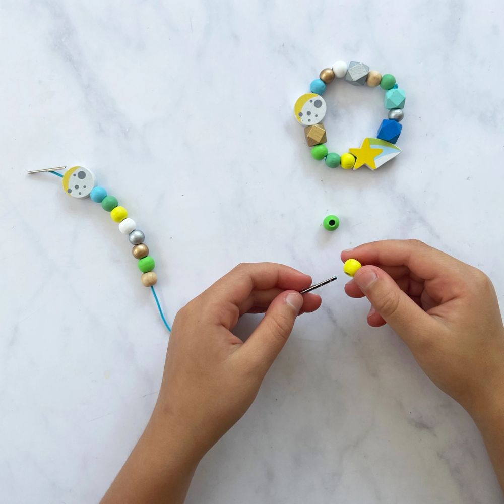 Make Your Own Outer Space Bracelet