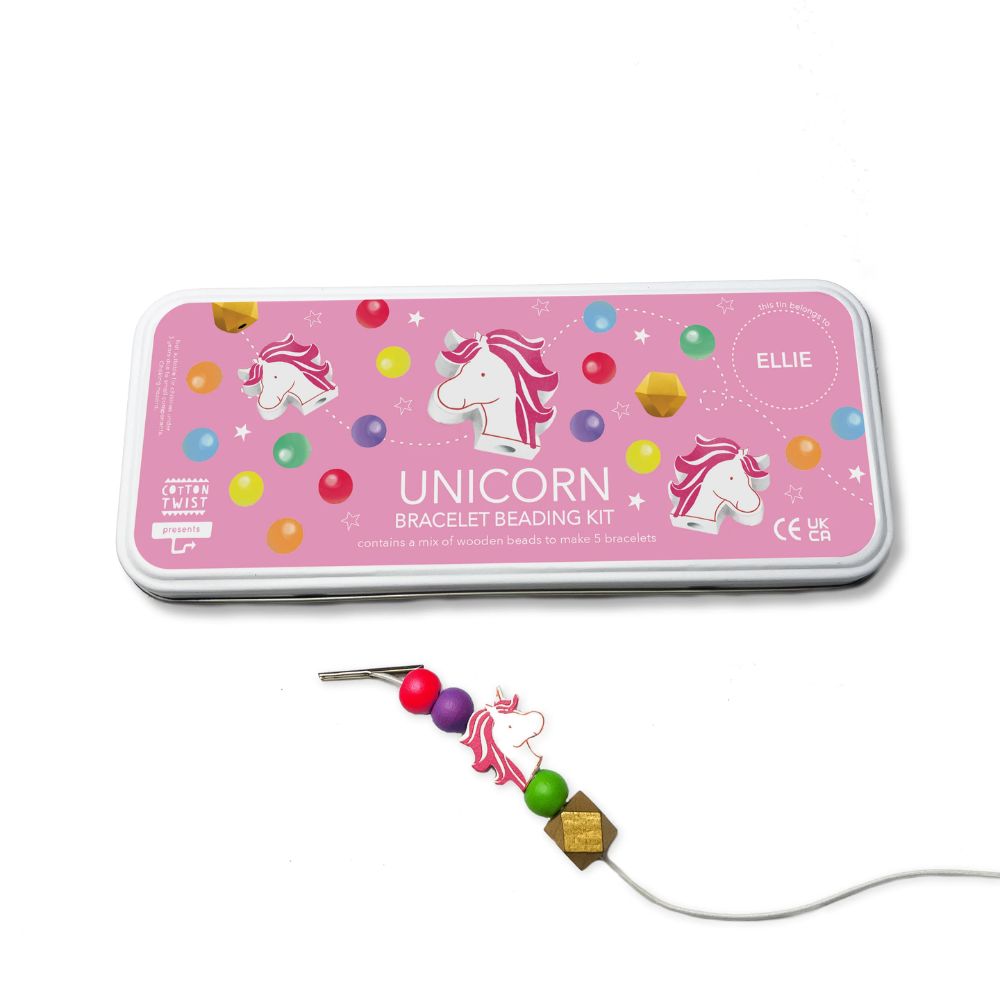 Cotton Twist Unicorn Bracelet Tin