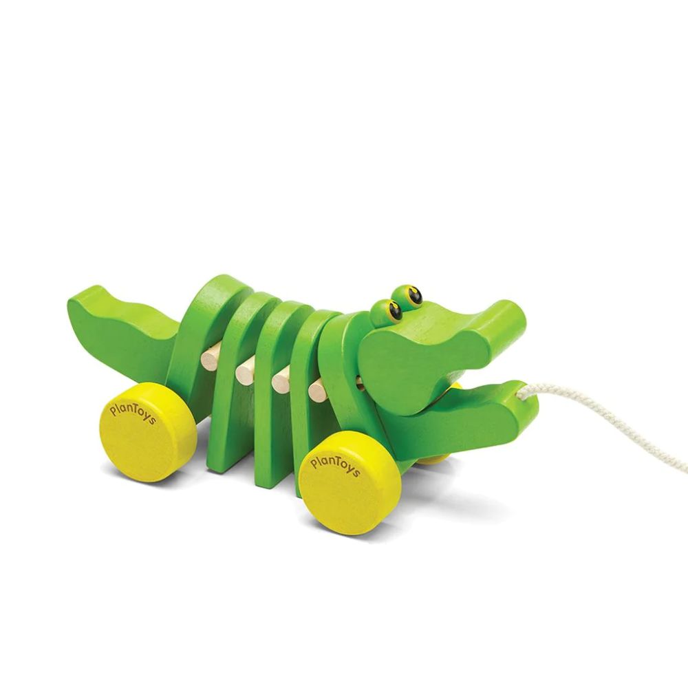 Plan Toys Dancing Alligator Pull Along