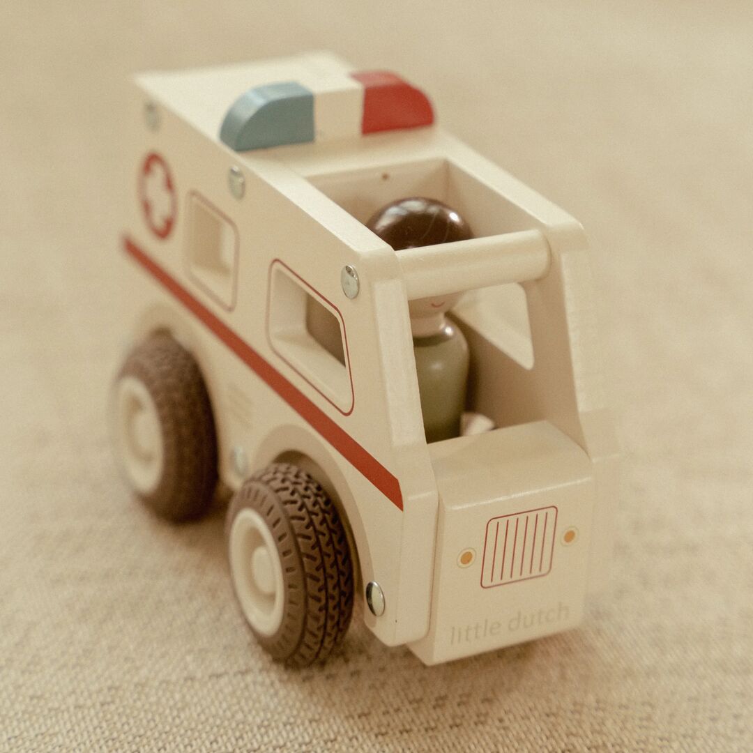 Ambulance with Peg Doll
