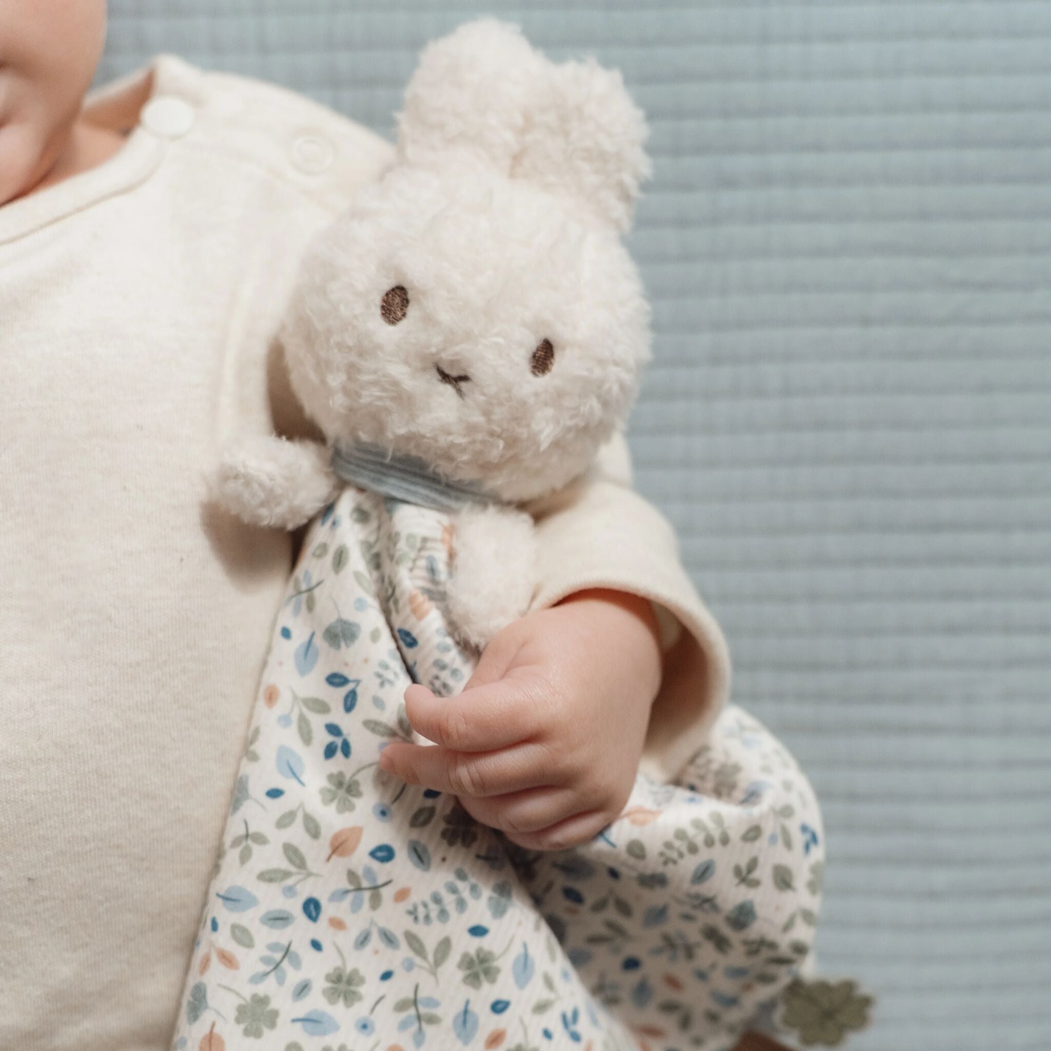 Miffy x Little Dutch Cuddle cloth - Lucky Leaves