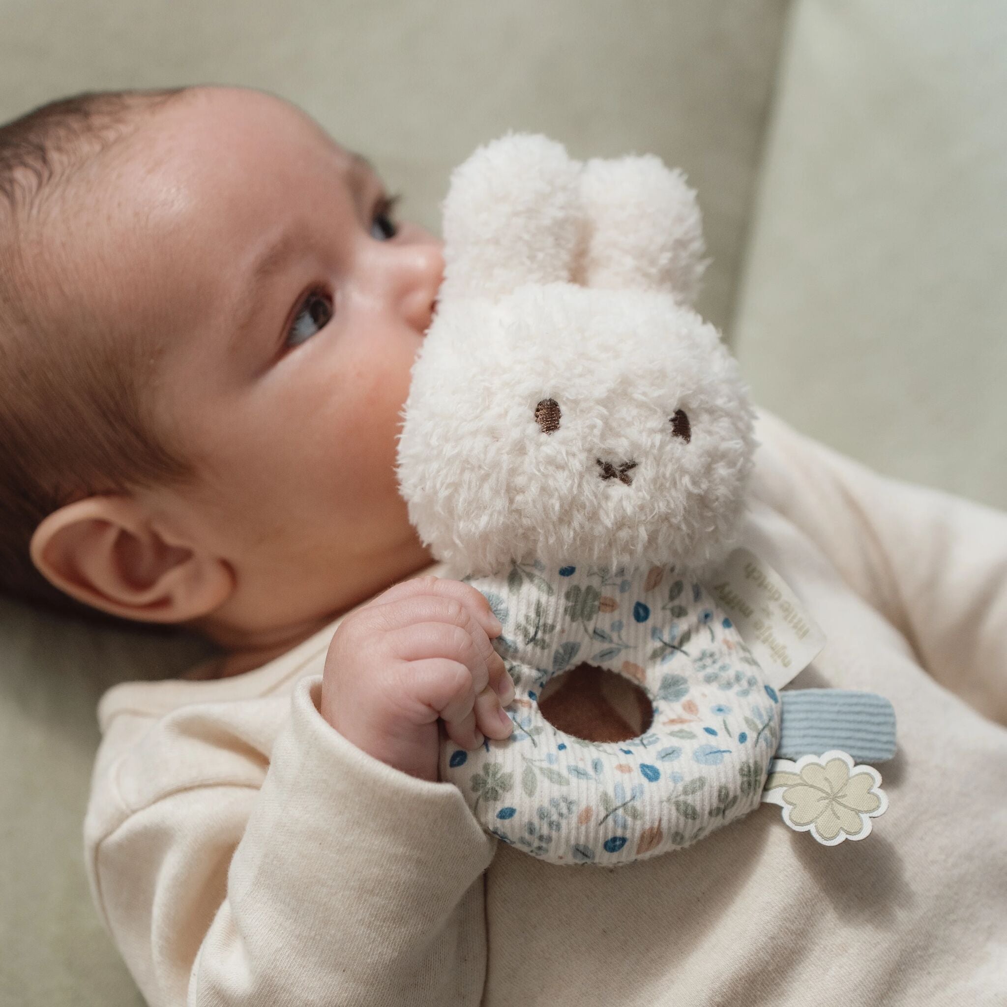 Miffy x Little Dutch Rattle - Lucky Leaves