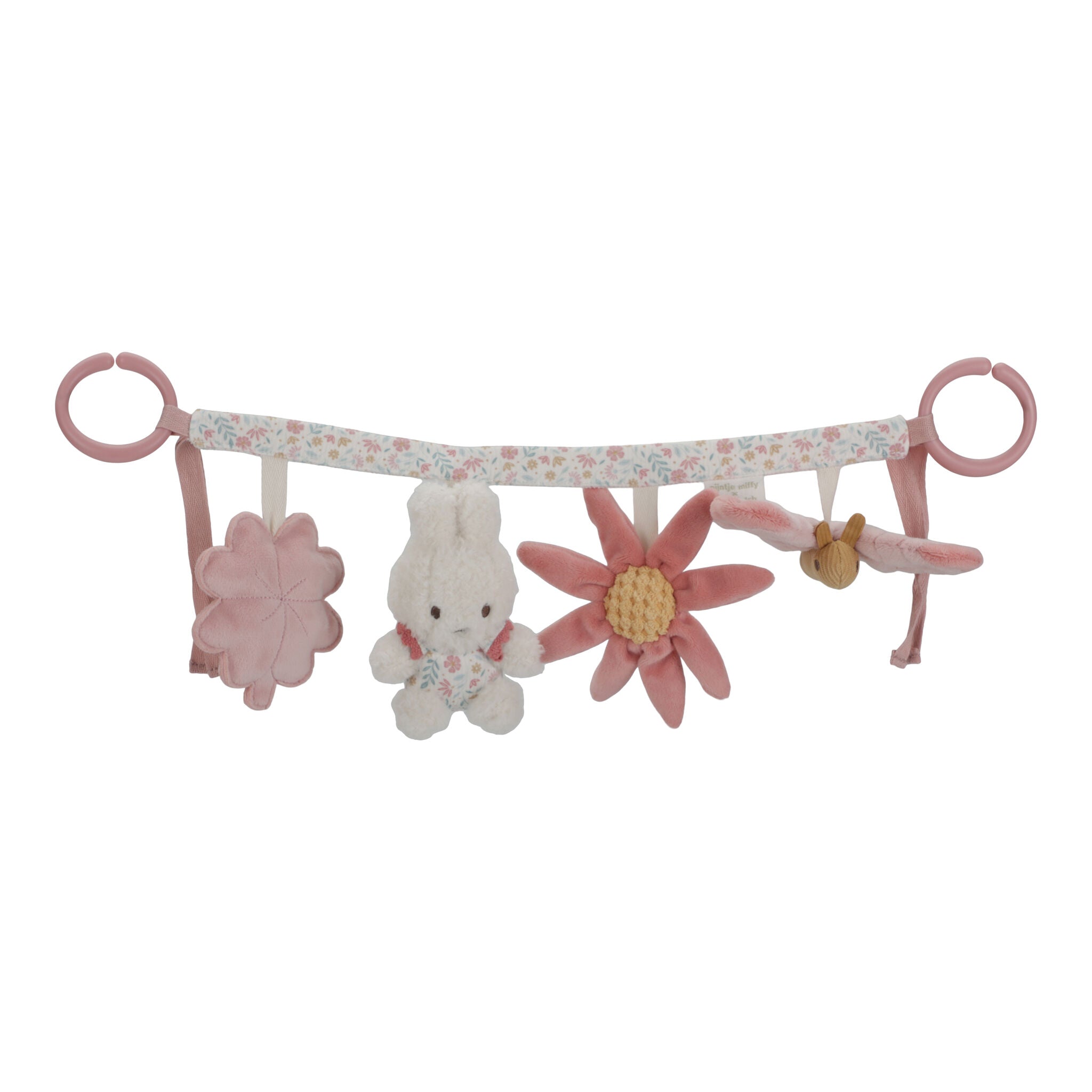 Miffy x Little Dutch Stroller Toy Chain - Lucky Blossom