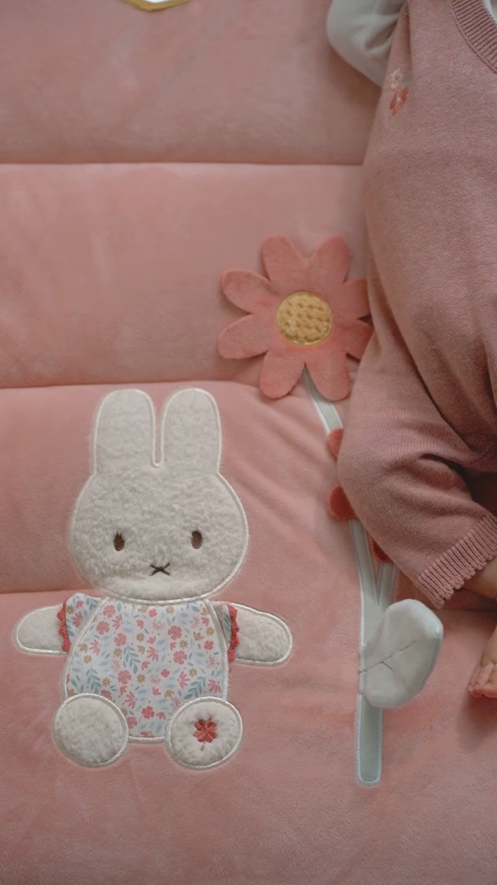 Miffy x Little Dutch Playpen Mat - Lucky Blossom