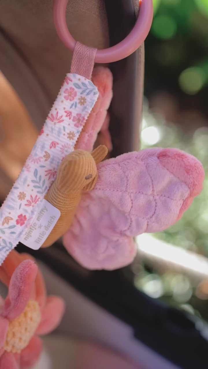 Miffy x Little Dutch Stroller Toy Chain - Lucky Blossom