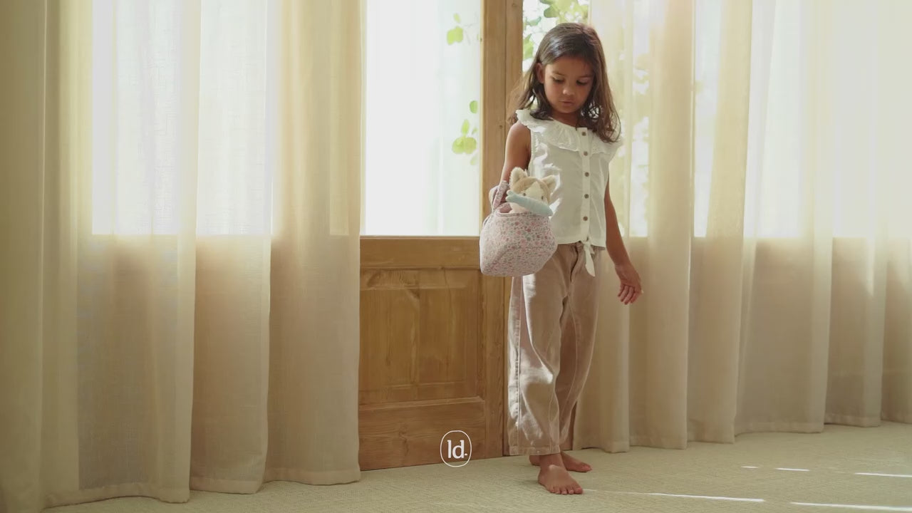 Plush Marley Cat in a Bag