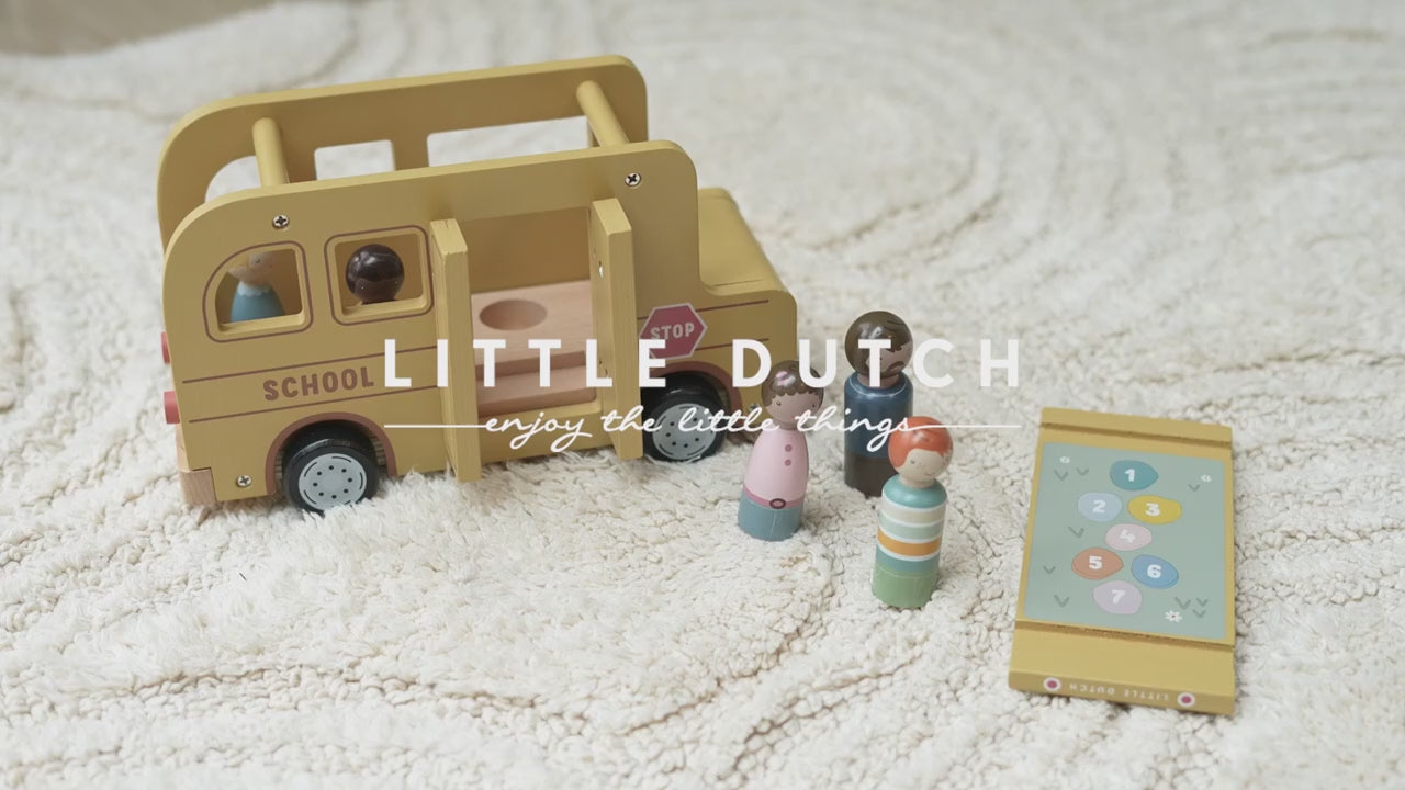 Wooden School Bus