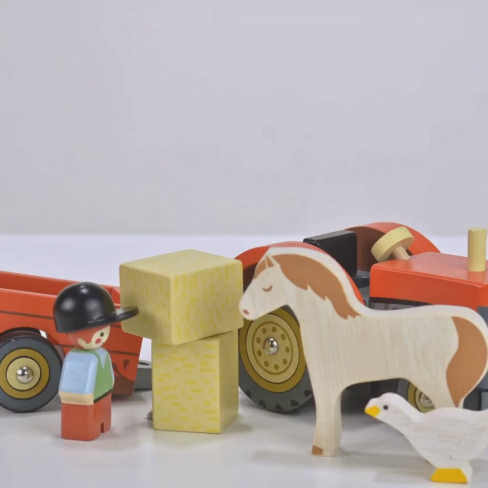 Farm Yard Wooden Tractor