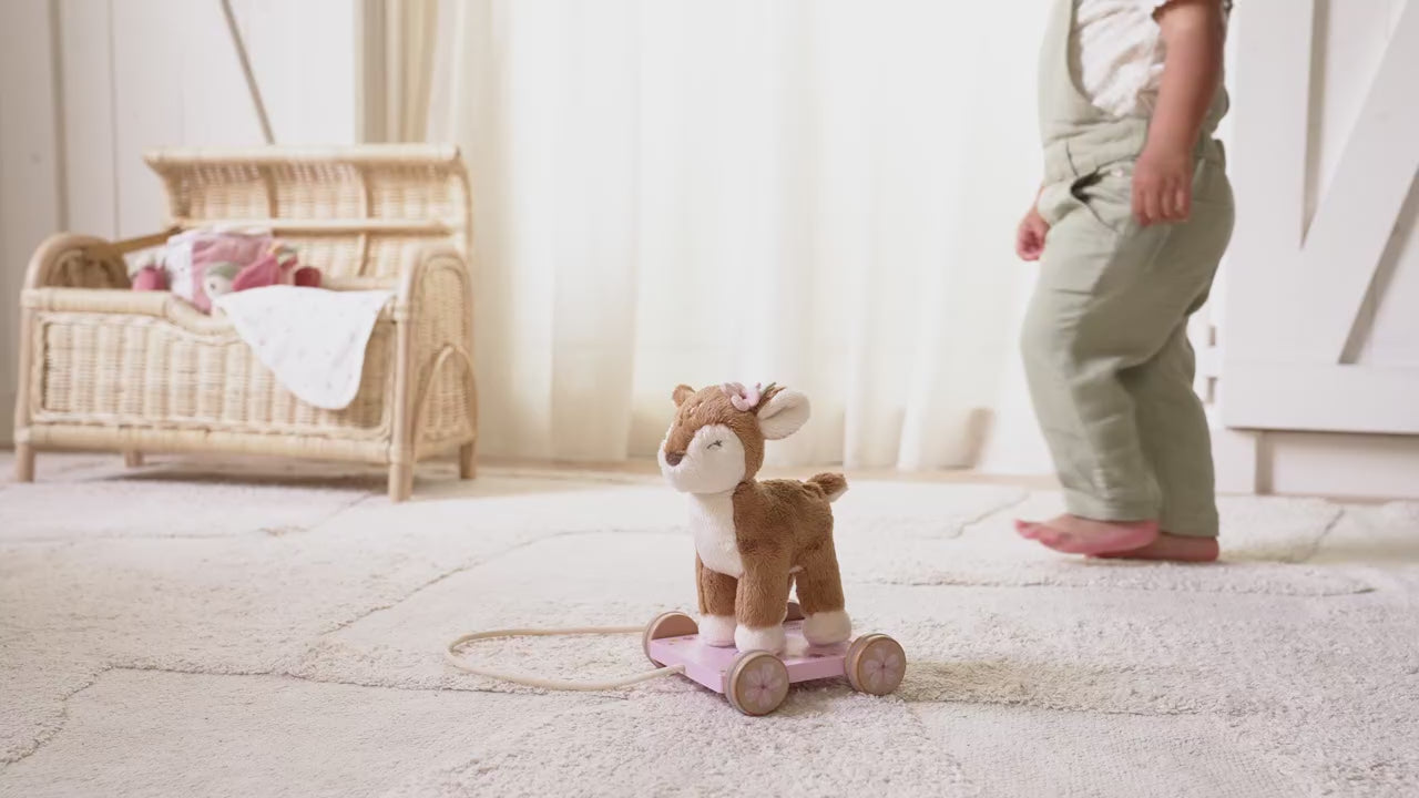 Pull Along Deer - Fairy Garden