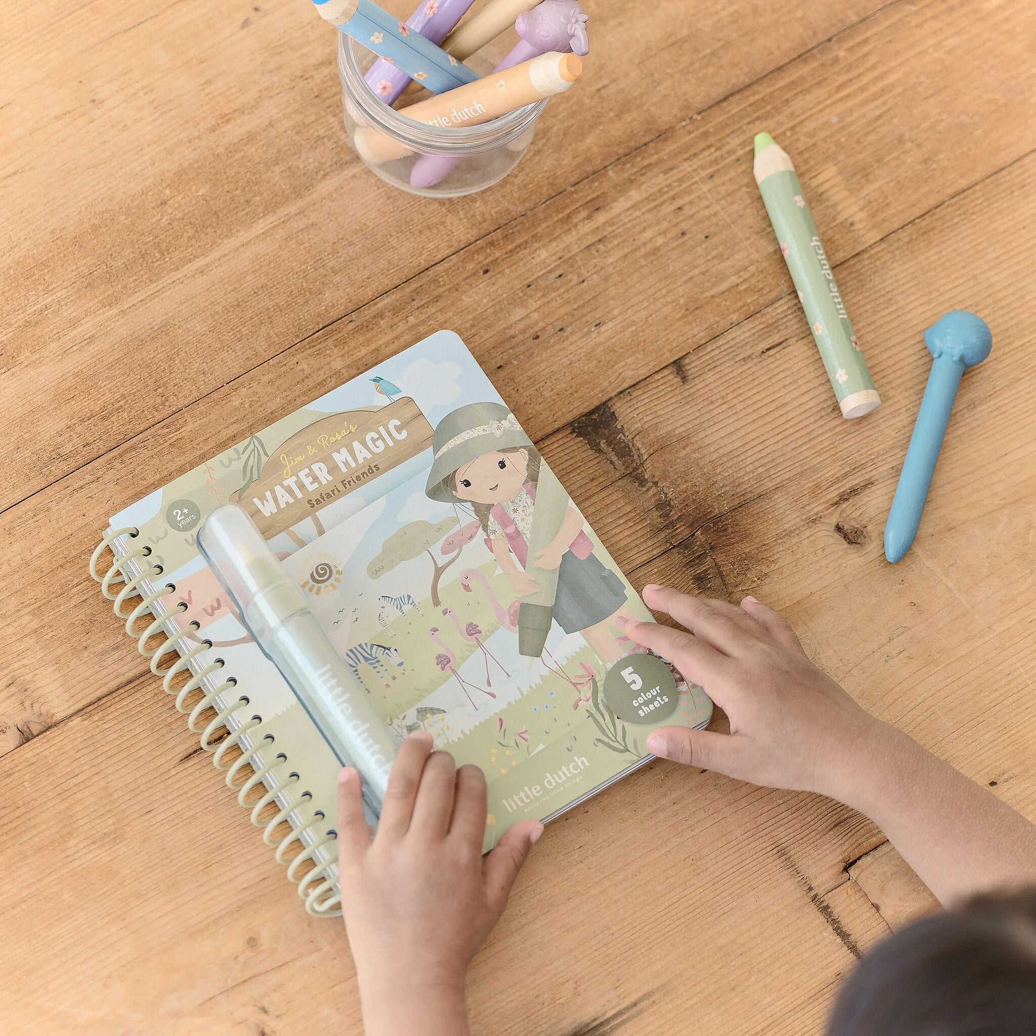 Water Magic Book - Safari Rosa (Safari Friends)