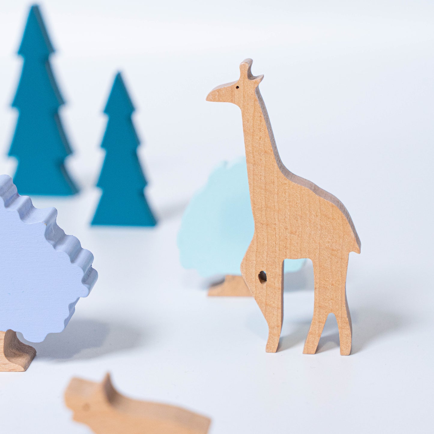 Animal Forest Wooden Set