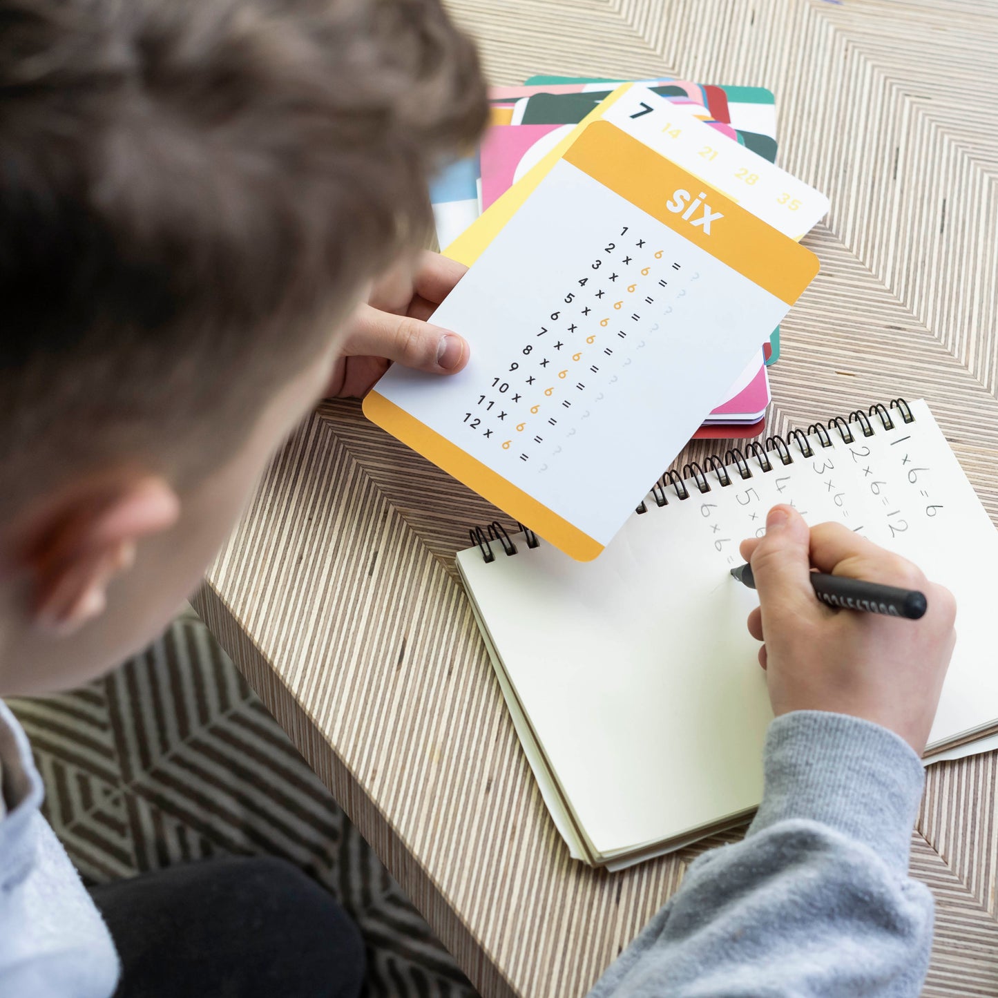 Learn Times Table Flash Cards