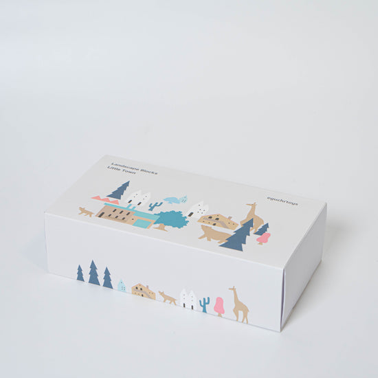 Little Town Wooden Set