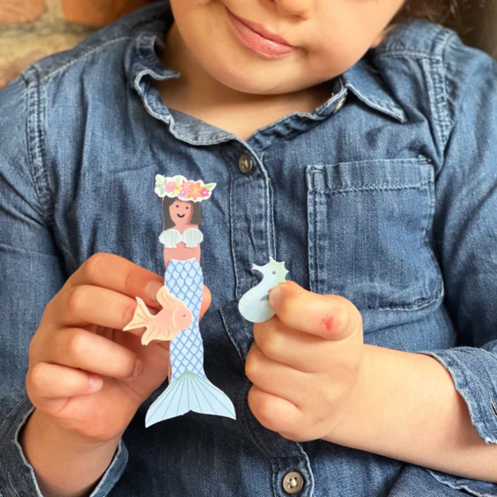 Make Your Own Mermaid Peg Doll