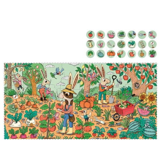 Rabbit Garden Puzzle