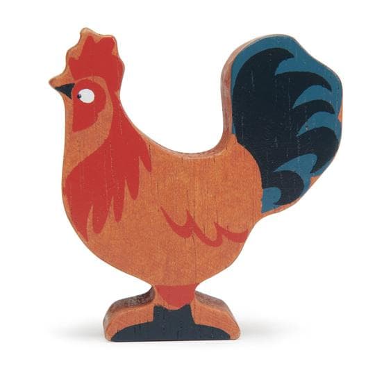 Tender Leaf Farmyard - Wooden Rooster