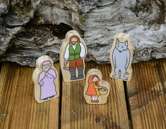 Little Red Riding Hood Wooden Characters