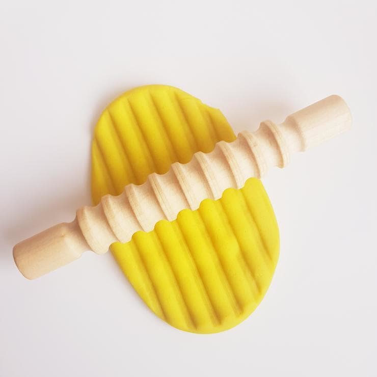 Hello! Playdough! Rolling Pin - Striped