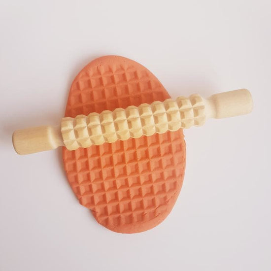 Hello! Playdough! Rolling Pin - Waffle