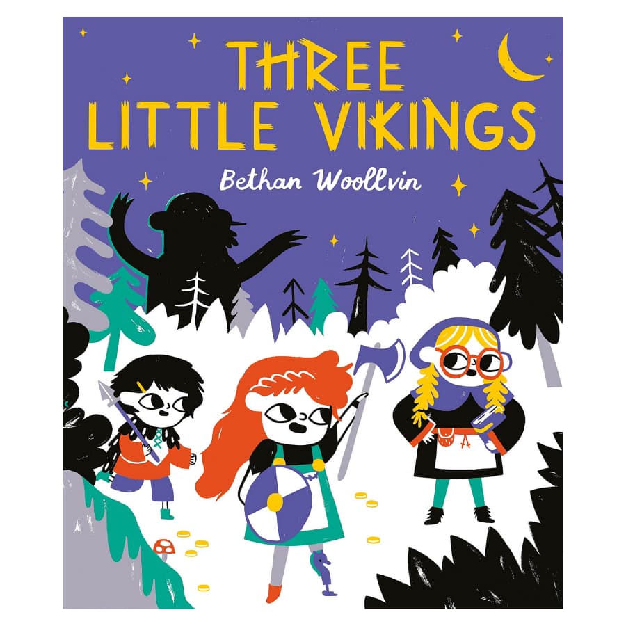 Books Print Books Three Little Vikings